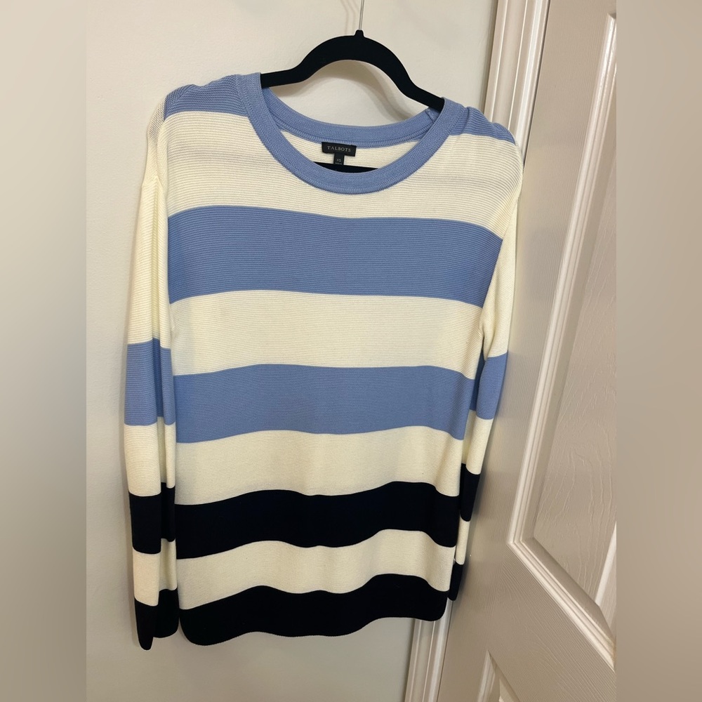 Talbots Striped Sweater XS Barely worn!